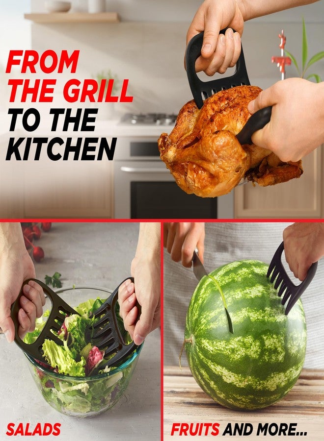 Alpha Grillers Meat Shredder Claws - Grilling and Smoker Accessories Gifts for Men Valentines Day Gifts for Him - Image 5